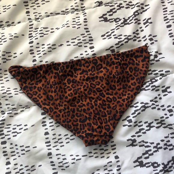 cheetah print bikini swim bottoms - Picture 2 of 2